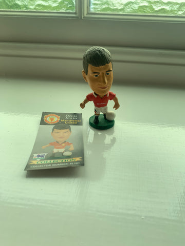 Denis Irwin Manchester United Corinthian Figure and Card