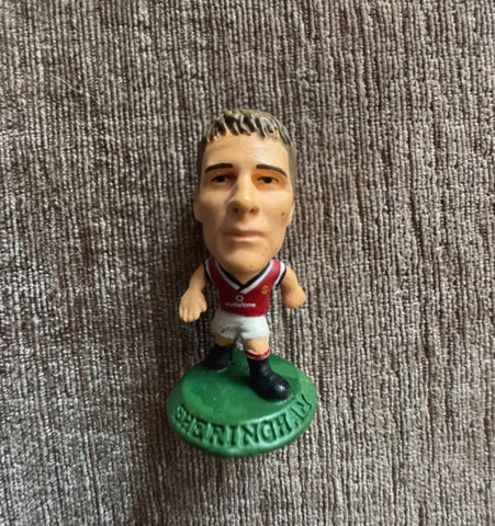 Teddy Sheringham Manchester United Corinthian Microstars Figure