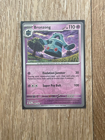 Pokémon TCG Bronzong Scarlet & Violet-Temporal Forces 069/162 Holo