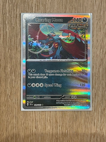 Pokemon Temporal Forces Roaring Moon 109/162 Holo