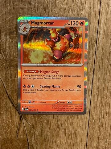 Pokemon Magmortar 021/159 JTG: Journey Together Holo