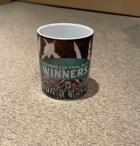 Newcastle United League Cup Winners 2025 Mug