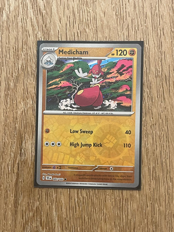 Pokémon TCG Medicham Scarlet & Violet-Temporal Forces 083/162