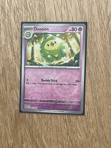 Pokémon TCG Duosion Scarlet & Violet-Temporal Forces 071/162 Holo