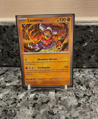 Pokémon TCG Landorus Scarlet & Violet- Black Bolt 053/086 – Collectables 4 You