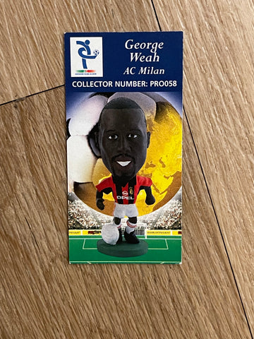 George Weah AC Milan Corinthian Card