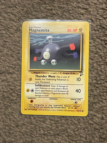 Pokémon TCG Magnemite Base Set 2 79/130