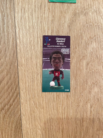 Clarence Seedorf AC Milan Corinthian Card
