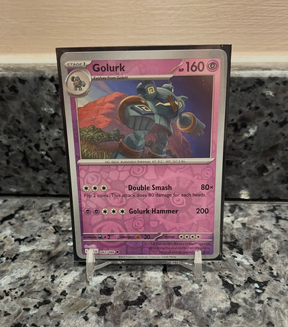 Pokémon TCG Golurk Scarlet & Violet- Black Bolt 043/086 Holo