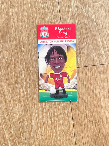 Rigobert Song Liverpool Corinthian Card