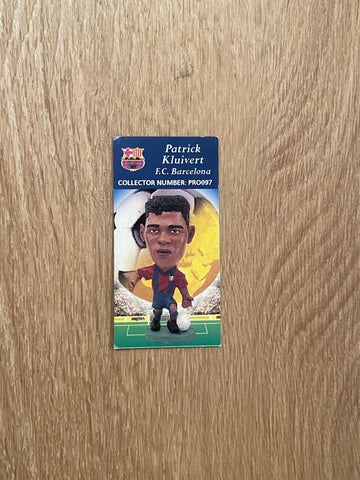 Patrick Kluivert Barcelona Corinthian Card