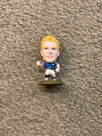 Chris Burke Rangers Corinthian Microstars Figure