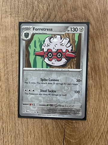 Pokémon TCG Forretress Scarlet & Violet-Temporal Forces 110/162