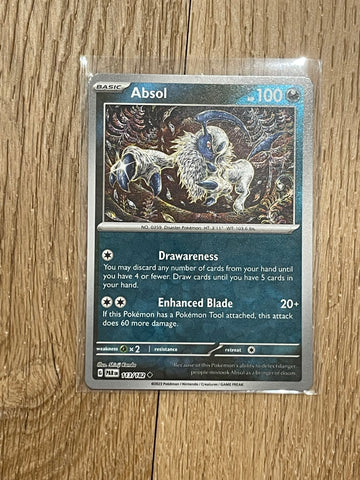 Pokemon Absol (113/182) Scarlet & Violet: Paradox Rift