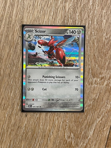 Pokémon Scizor – Obsidian Flames (OBF) – 141/197 Holo