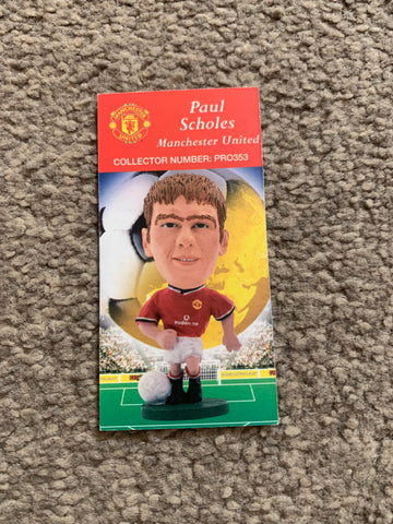 Paul Scholes Manchester United Corinthian Card