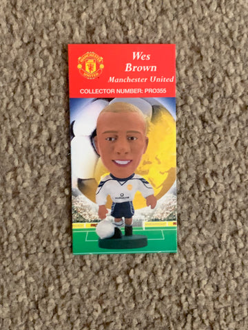 Wes Brown Manchester United Corinthian Card
