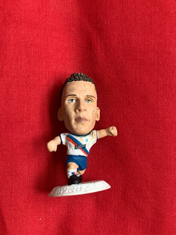 Peter Lovenkrands Rangers Corinthian Microstars Figure