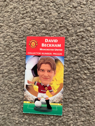 David Beckham Manchester United Corinthian Card