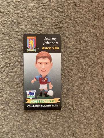 Tommy Johnson Aston Villa Corinthian Card