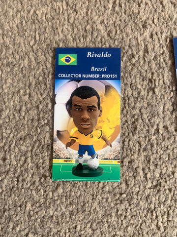 Rivaldo Brazil Corinthian Card