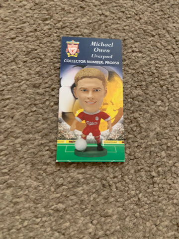Michael Owen Liverpool Corinthian Card