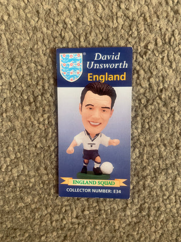 David Unsworth England Corinthian Card