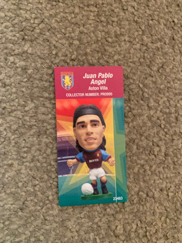 Juan Pablo Angel Aston Villa Corinthian Card