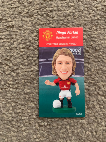 Diego Forlan Manchester United Corinthian Card