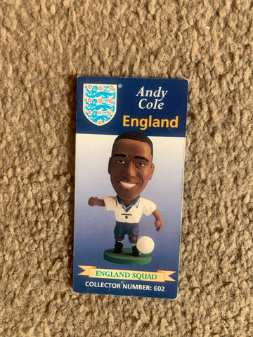 Andy Cole England Corinthian Card