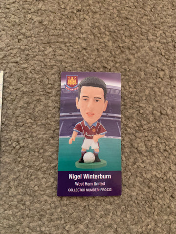 Nigel Winterburn West Ham United Corinthian Card