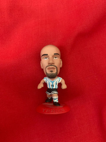 Juan Sebastian Veron Argentina Corinthian Microstars Figure