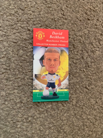 David Beckham Manchester United Corinthian Card