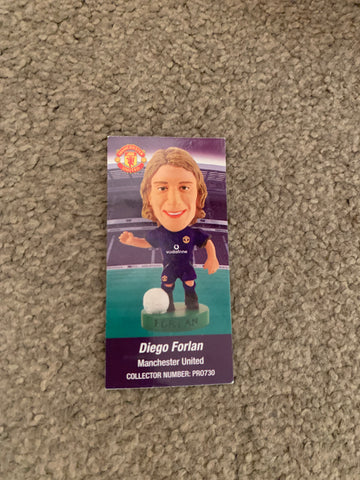 Diego Forlan Manchester United Corinthian Card