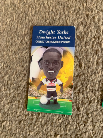 Dwight Yorke Manchester United Corinthian Card