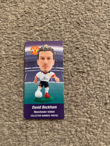 David Beckham Manchester United Corinthian Card
