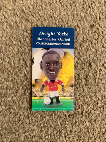 Dwight Yorke Manchester United Corinthian Card