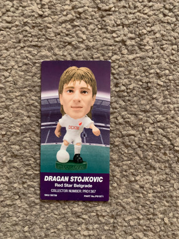 Dragan Stajkovic Red Star Belgrade Corinthian Card