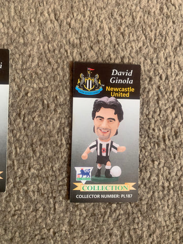David Ginola Newcastle United Corinthian Card