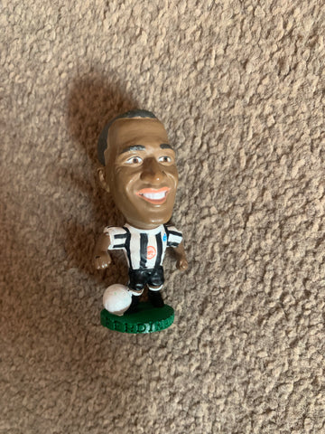 Les Ferdinand Newcastle United Corinthian Figure