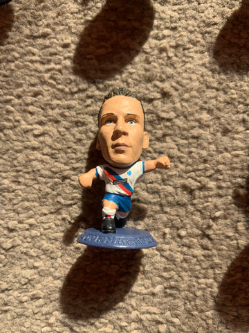 Peter Lovenkrands Rangers Corinthian Microstars Figure