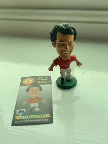 Ryan Giggs Manchester United Corinthian Figure and Card