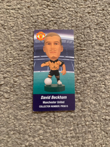 David Beckham Manchester United Corinthian Card