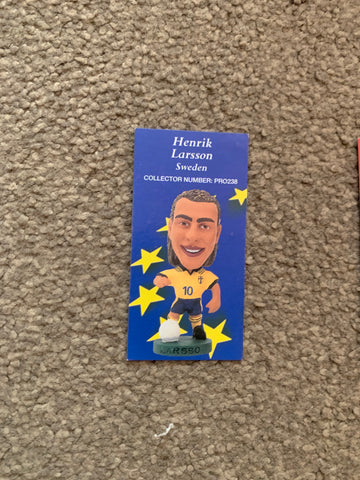 Henrik Larsson Sweden Corinthian Card