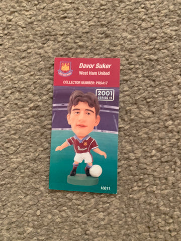 Davor Suker West Ham United Corinthian Card