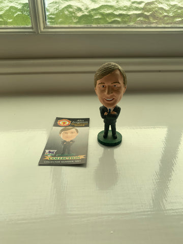 Sir Alex Ferguson Manchester United Corinthian Figure and Card