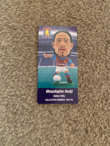 Moustapha Hadji Aston Villa Corinthian Card