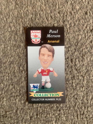 Paul Merson Arsenal Corinthian Card