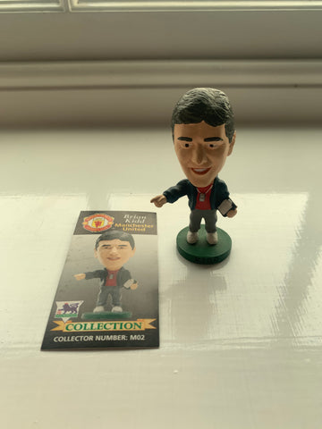 Brian Kidd Manchester United Corinthian Figure and Card