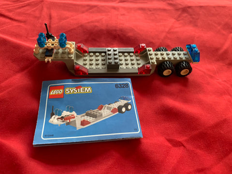 LEGO SYSTEM 6328 Police Helicopter Transport Vintage 1998